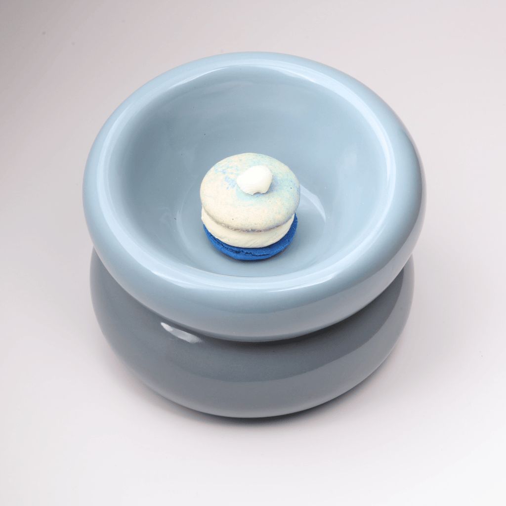 Soufflé Futternapf - Frozen Blau