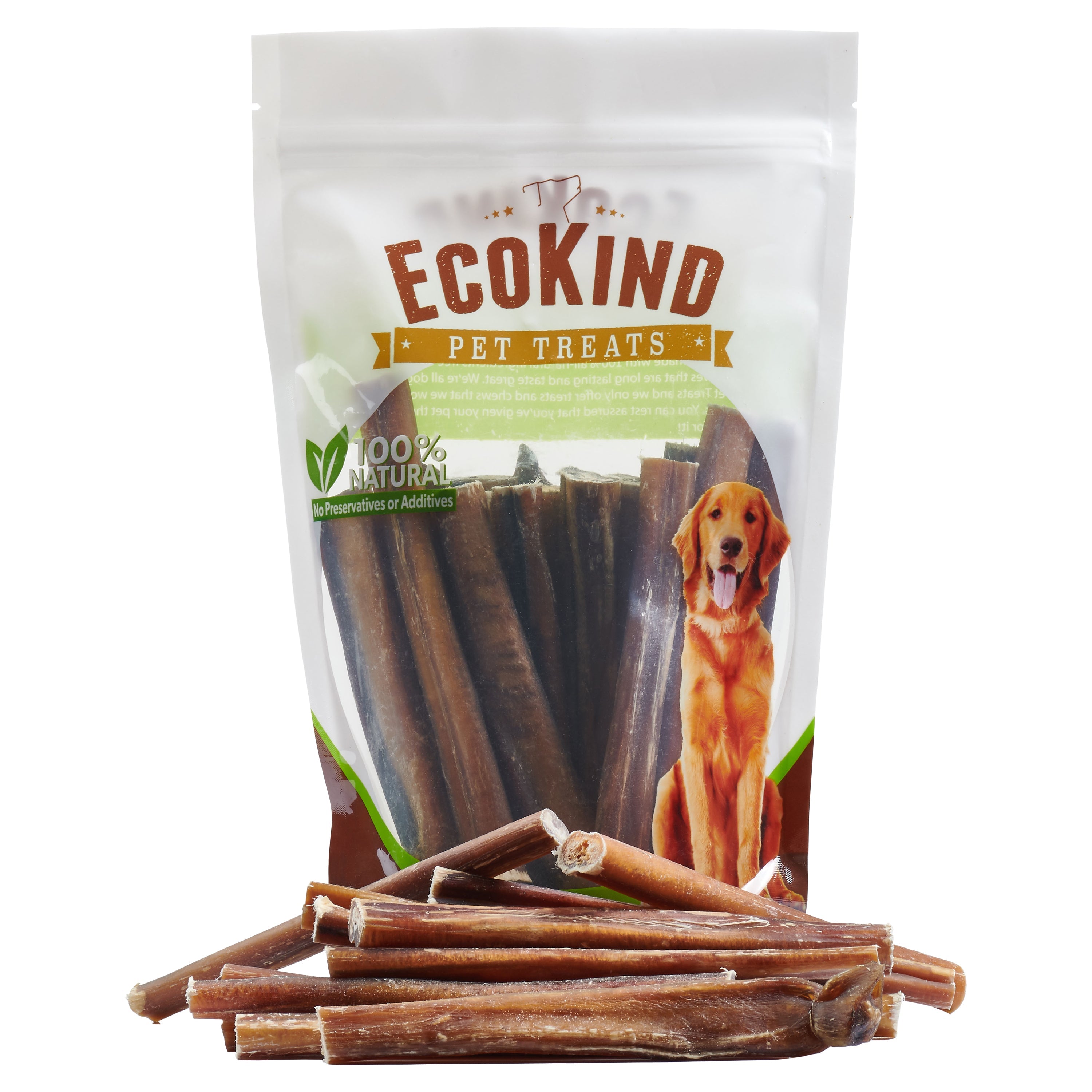 100 % Natürliche Brazilian Bully Sticks – 450g Beutel