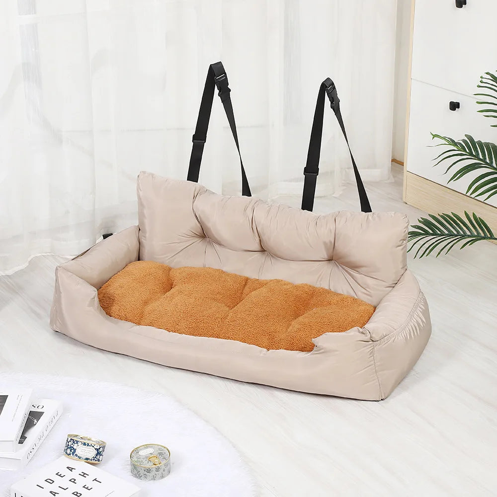 Gepolsterte Hundetransporttasche & Autositz-Hängematte für mittelgroße & große Hunde