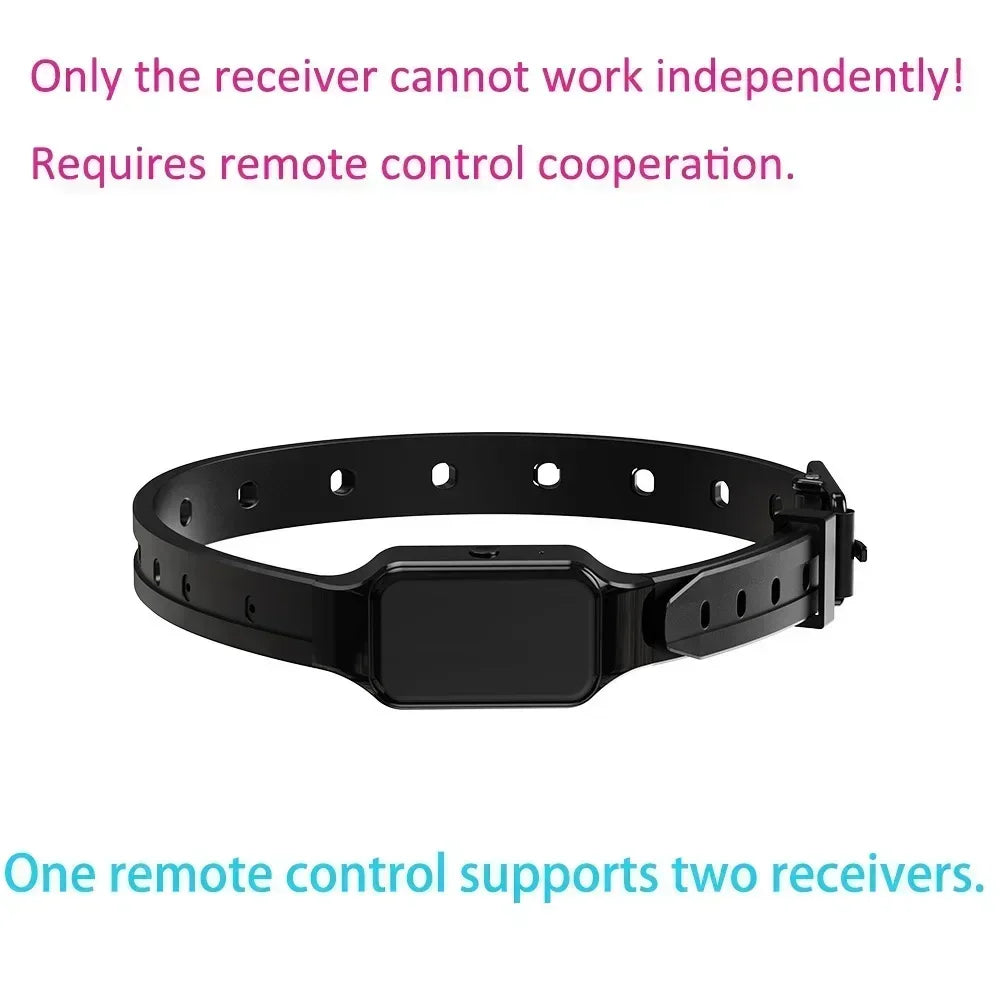 Elektronisches Hundetrainingshalsband – Wasserdicht & Wiederaufladbar mit Fernbedienung