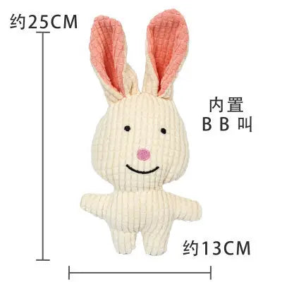 Tierisches Quietschspielzeug für Hunde – Zahnpflege & Spielspaß in Einem