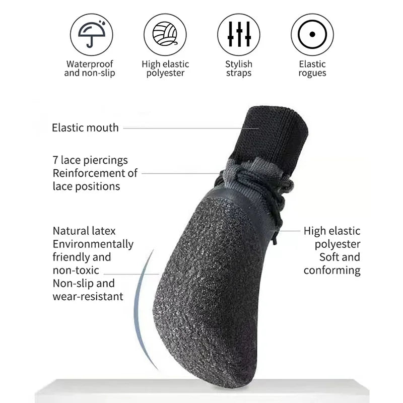 Wasserdichte Hundeschuhe – Schutz & Komfort für empfindliche Pfoten