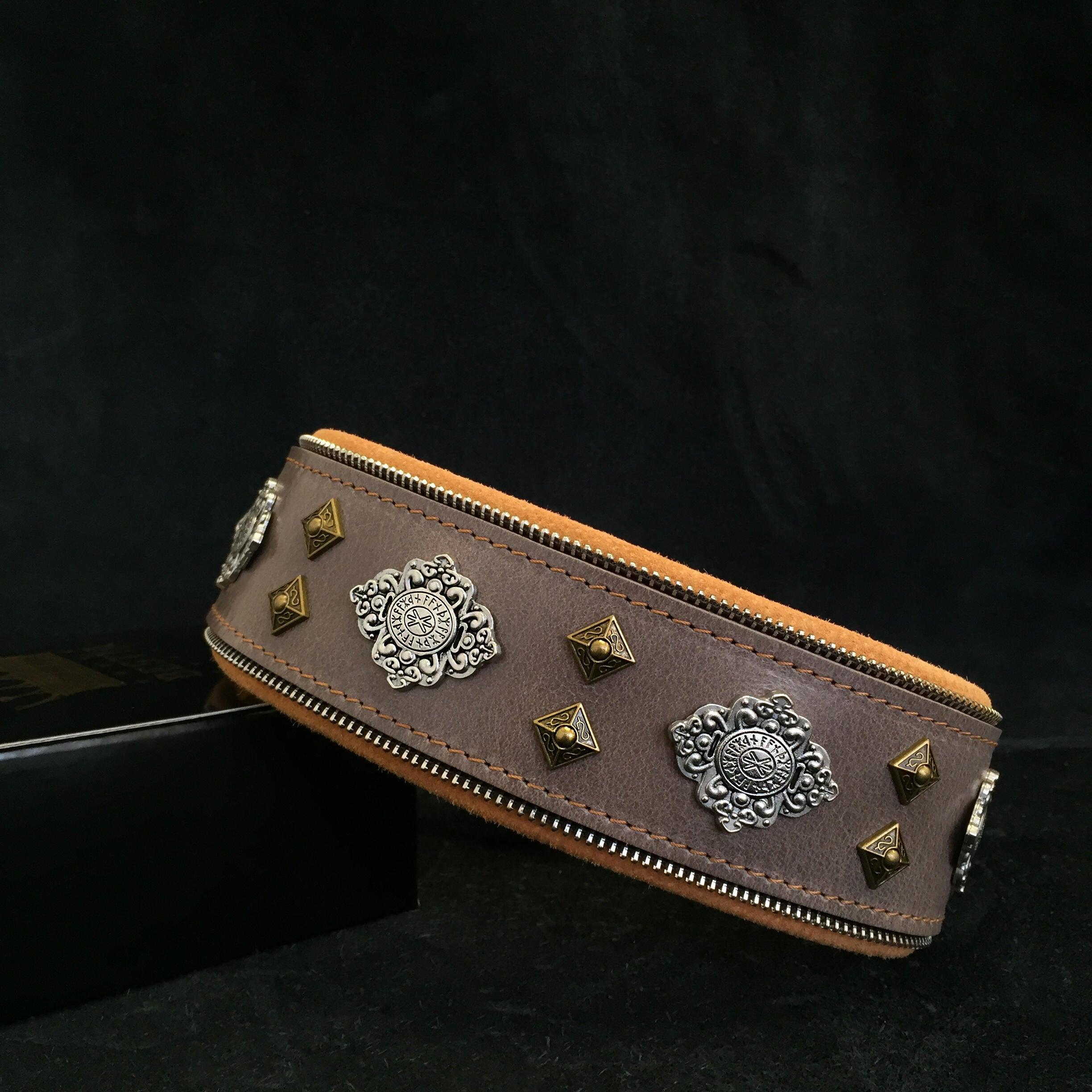 "Aztec" Halsband - grau