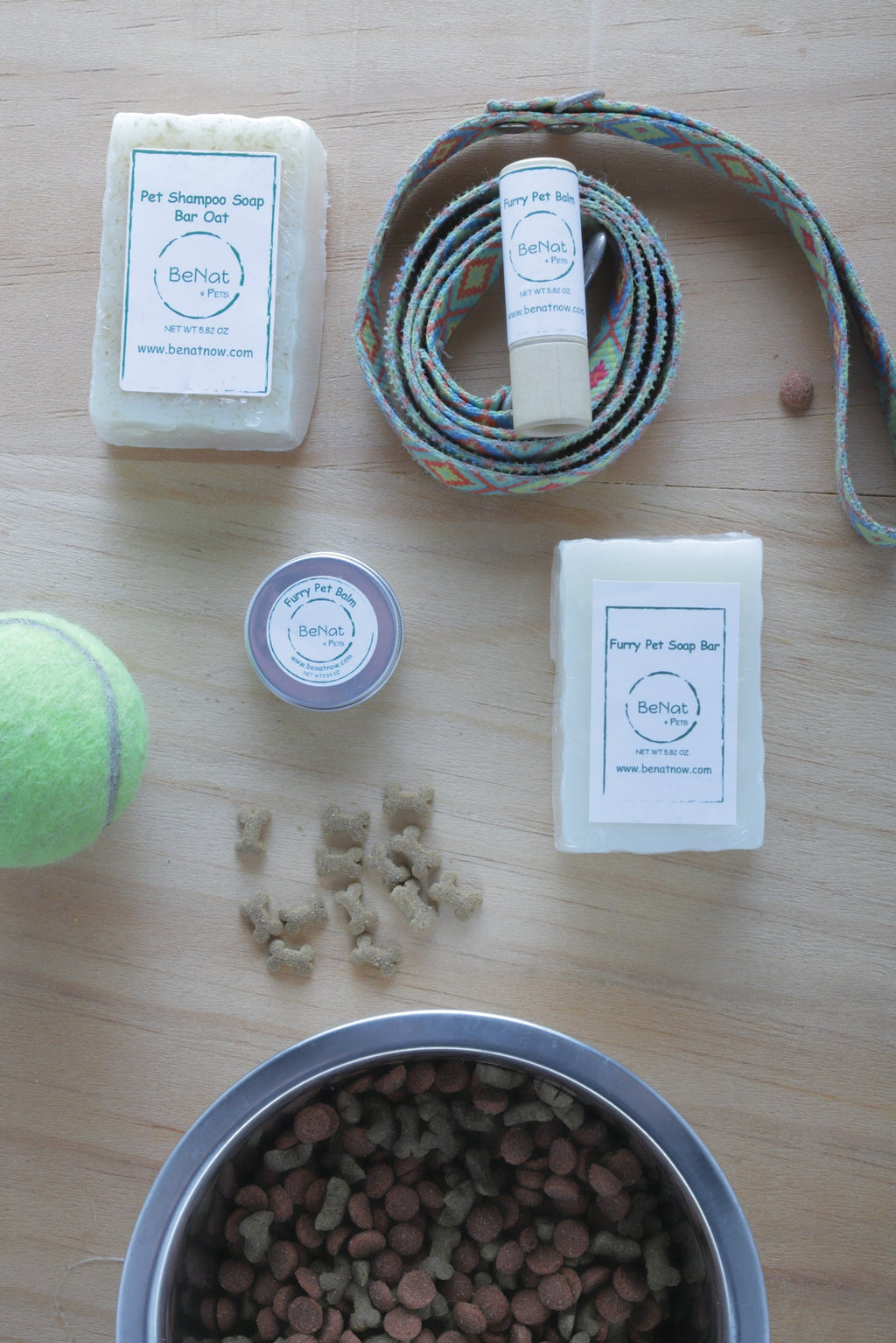 BeNat Pets - Natürliche Haustierseife für Fellpflege, 165 g