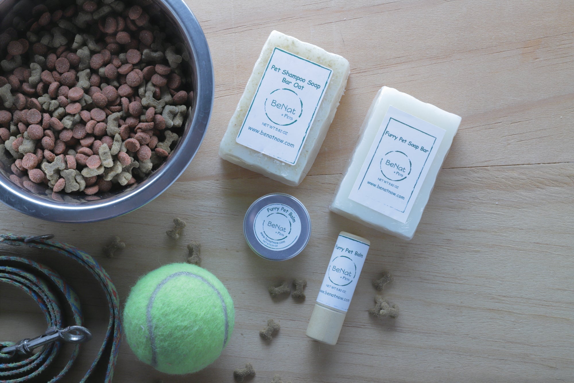BeNat Pets - Natürliche Haustierseife für Fellpflege, 165 g
